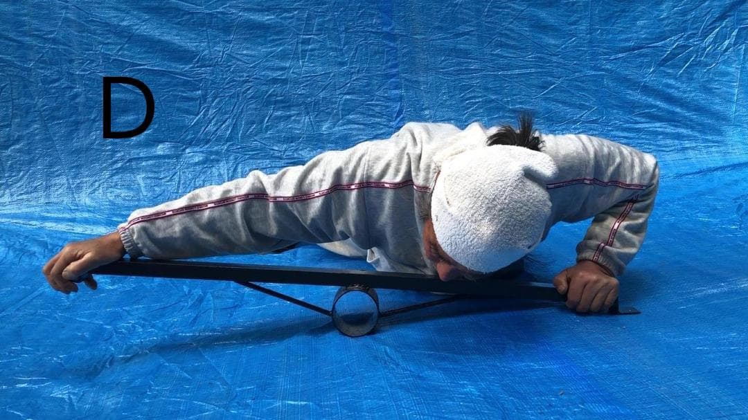 プッシュアップバー　腕立て伏せ　筋トレ　器具　用具　ヤマサキ運動用具製作所