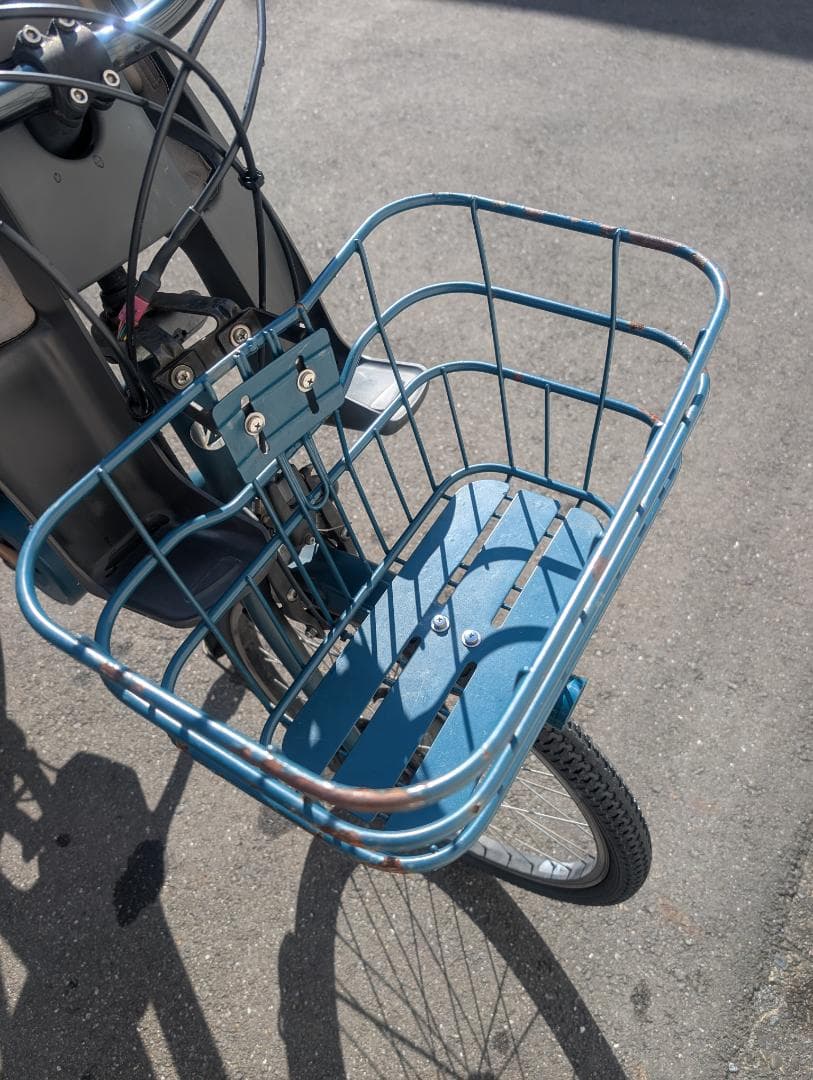 【23区内・直接引取】ブリジストン 電動ビッケグリ 3人乗り・即日登録可