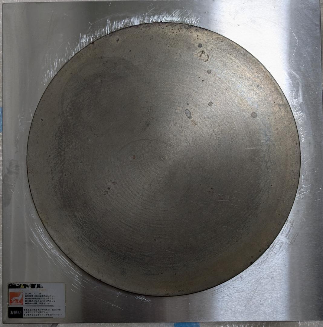 【中古】エイシン クレープ焼き機 EC-2000 単相200V 2018年製