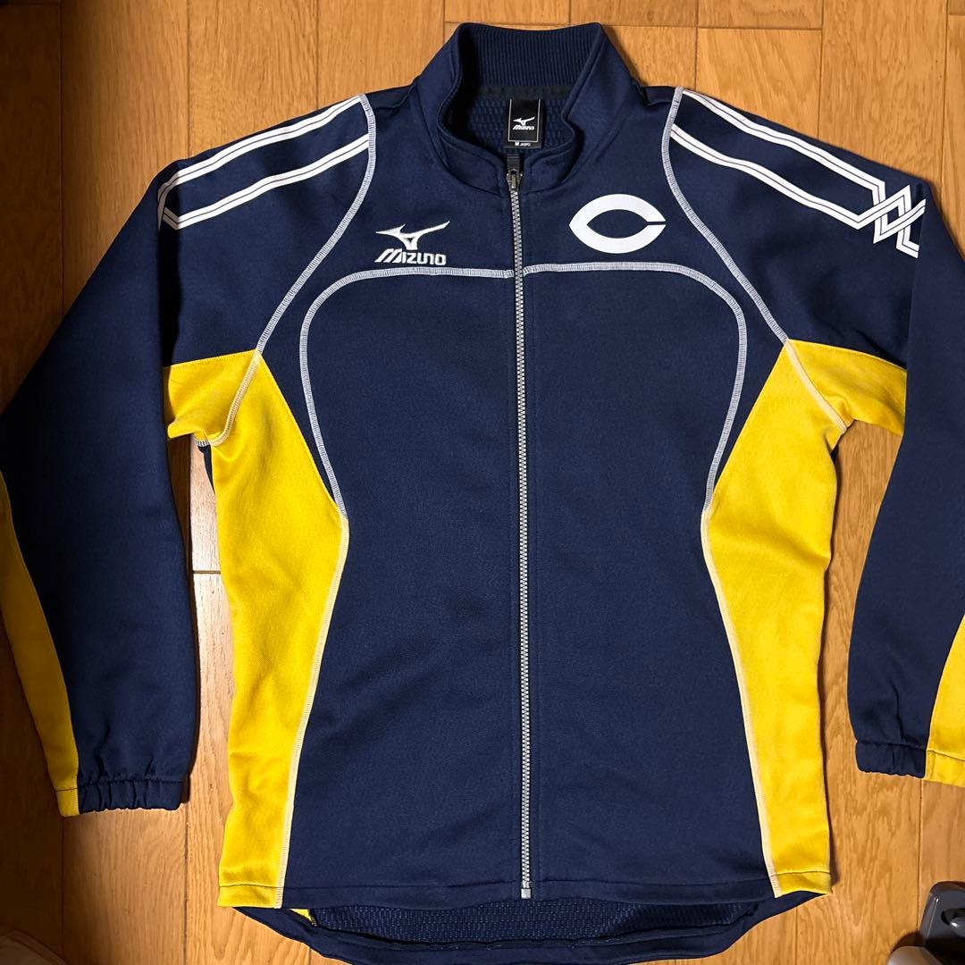 Mizuno 中央大学 ジャケット ネイビー/イエロー