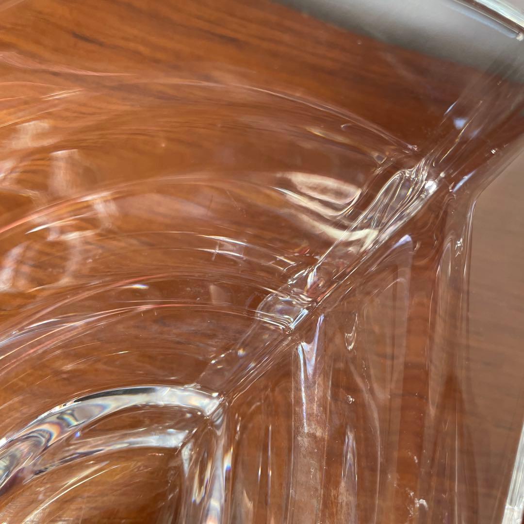 BACCARAT ウェーブボウル　バカラ　花瓶　花器　フラワーベース