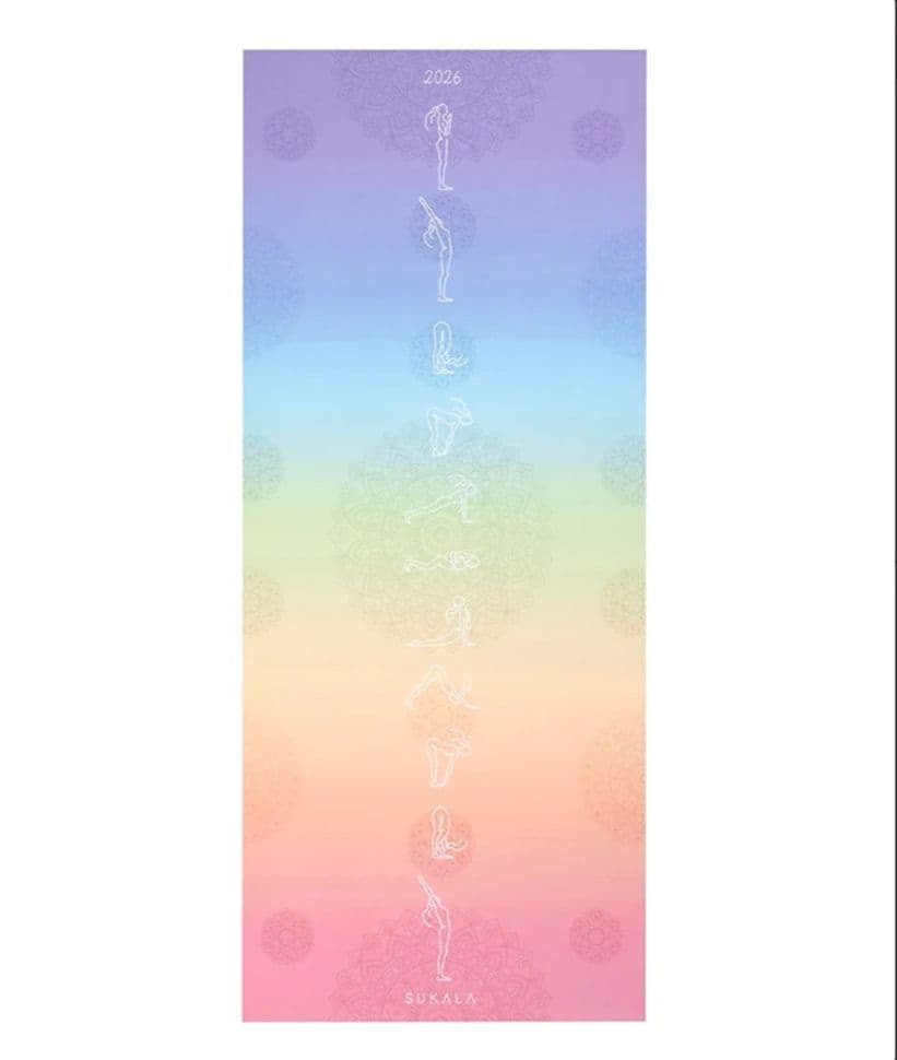 週末SALE　VIEW PRINT TRAVEL YOGA MAT　ヨガマット
