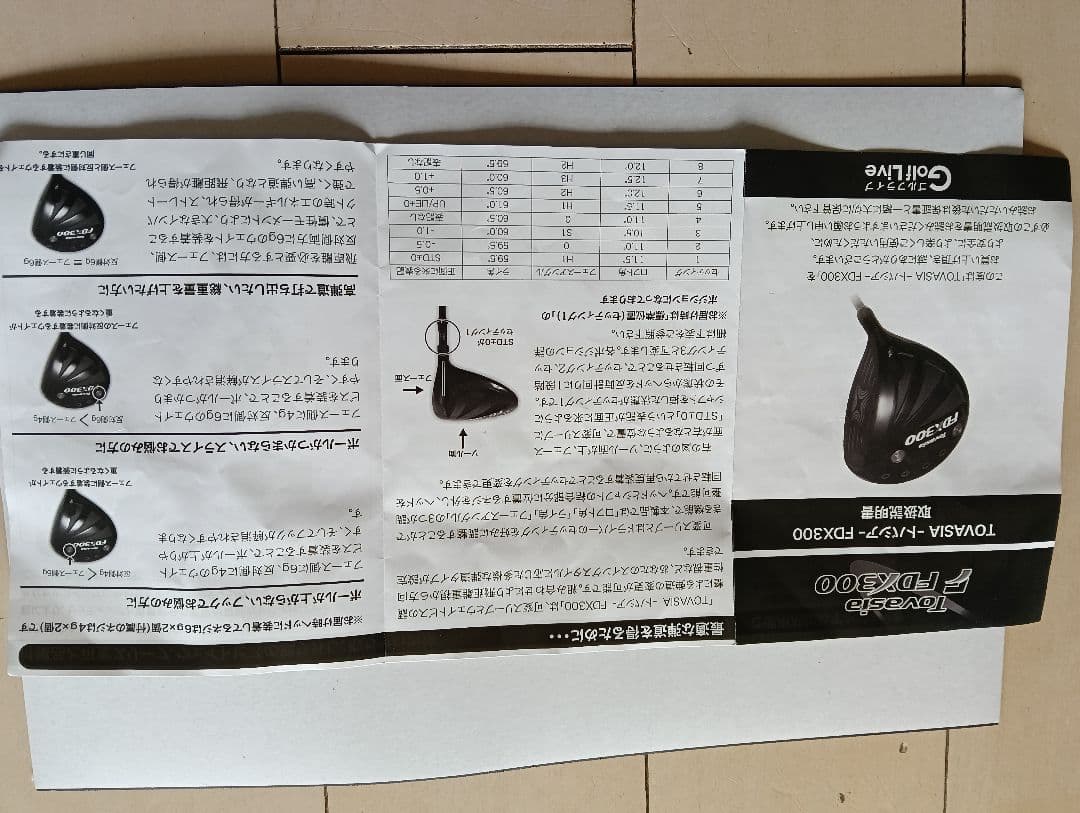 TOVASIA FDX300 ドライバー