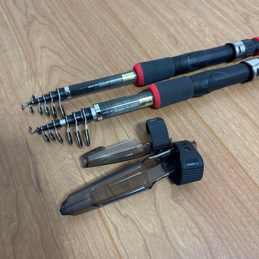 ダイワ　ロッド CL パックT 10-210 10-270 ケース付　2本