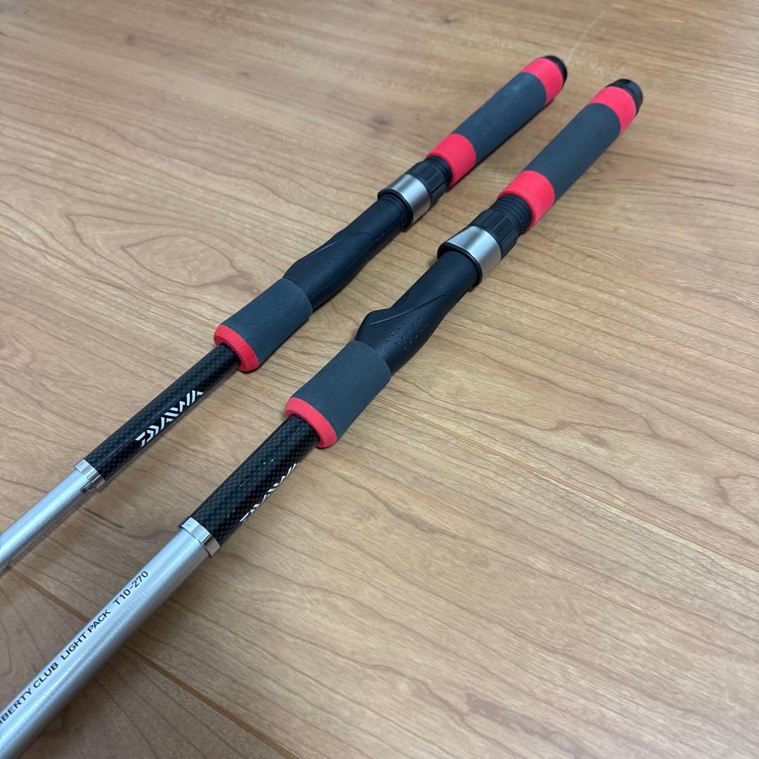 ダイワ　ロッド CL パックT 10-210 10-270 ケース付　2本