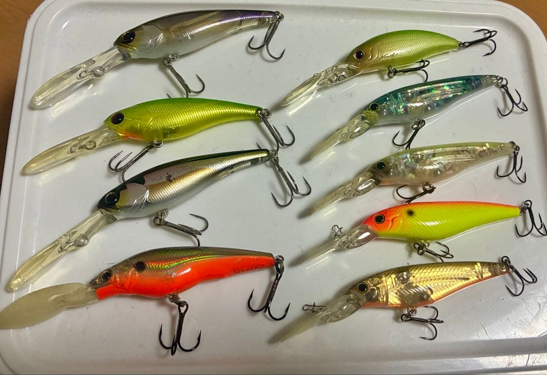 ソウルシャッド・スーパースレッジ他シャッド9個セット