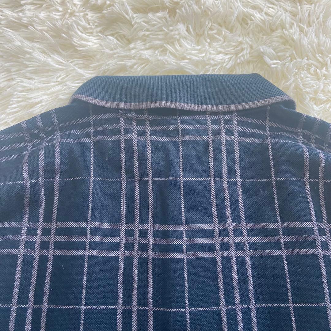 バーバリーゴルフ BURBERRY GOLF 刺繍ポロシャツ メンズ L ノバ