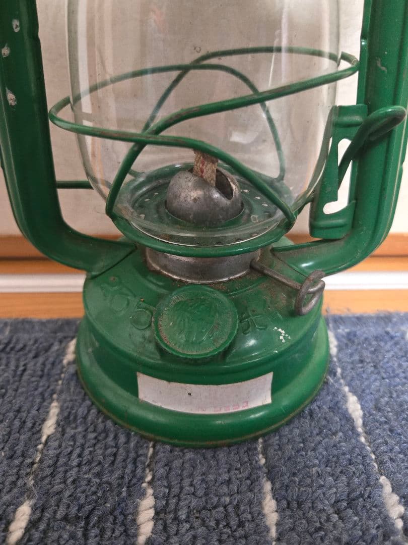 レトロ 別所ランタン 別所ランプ グリーン