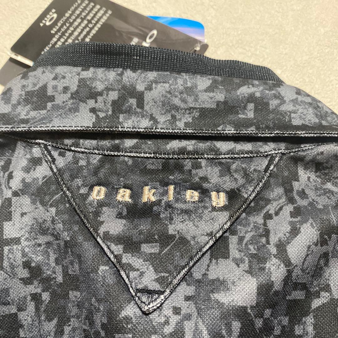 ⭐️新品　Oakley 半袖シャツワンピース　グレー迷彩　M＊QG