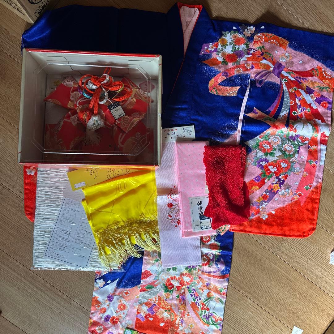 七五三 着物セット 花柄 ★お値下げしました★