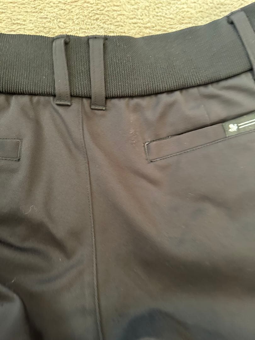 2XL 8YARDS ハチヤーズ アンクルストラップ ジョガーパンツ ブラック