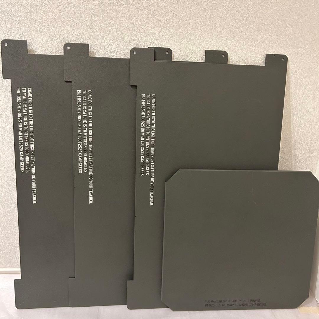 【まとめ売り】 キャンプギークス CAMPGEEKS フィールドラック用 天板