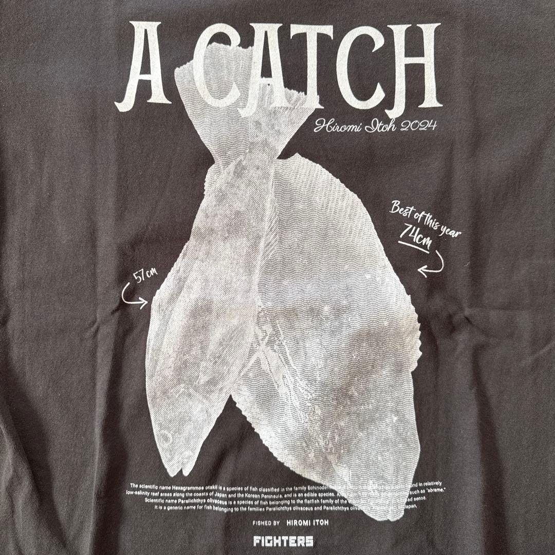 日本ハムファイターズ伊藤大海A CATCH 限定半袖Tシャツ Mサイズ日ハム