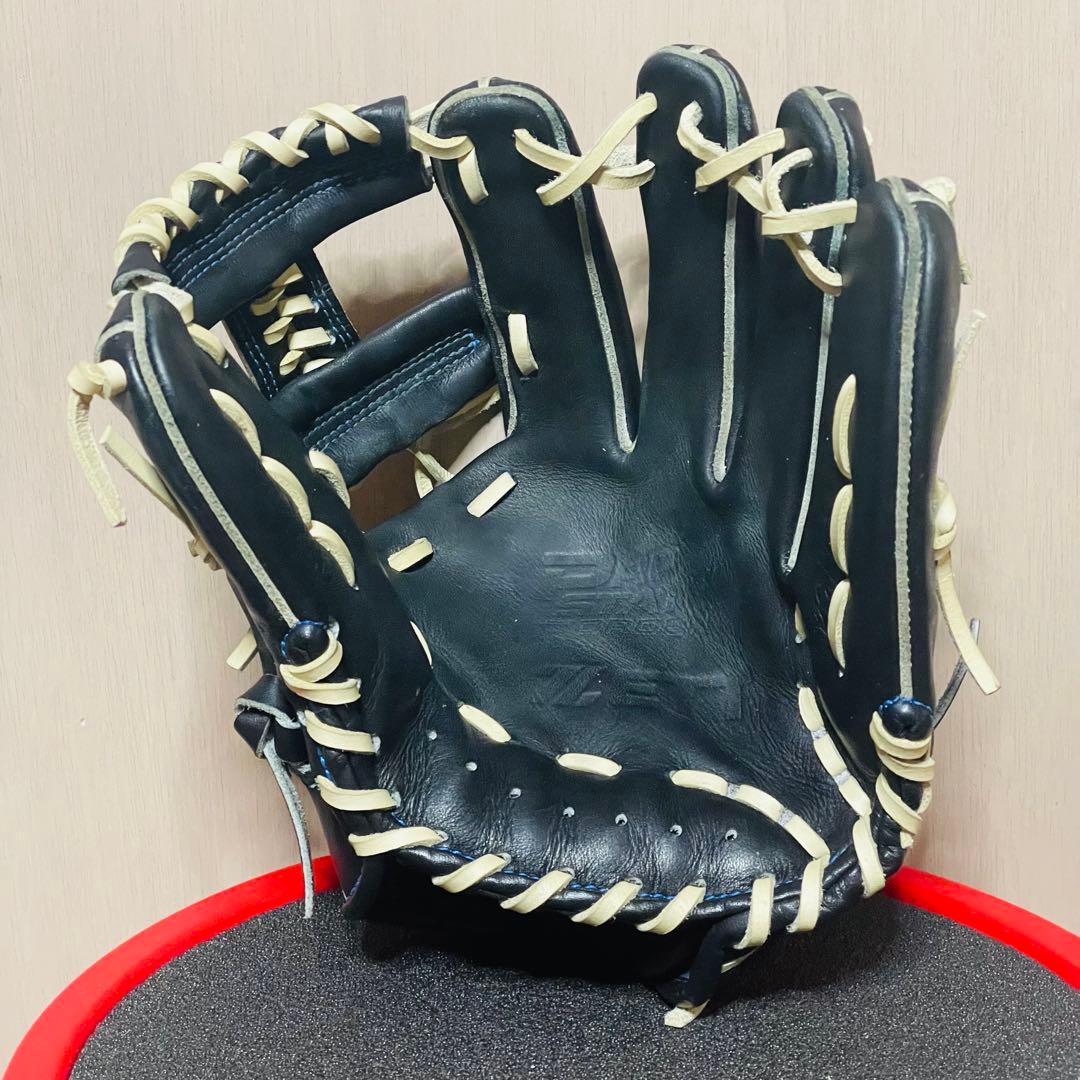 ZETT プロステイタス 軟式 オーダー 内野手用 クロス締め/順巻き