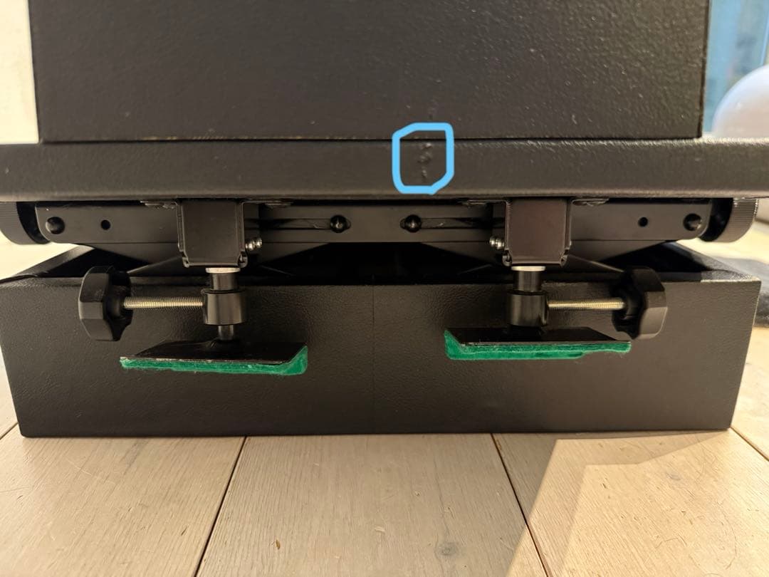 【お得な専用ケース付き♪】吉澤　ピアノ補助ペダル　AX-100 足台　補助台