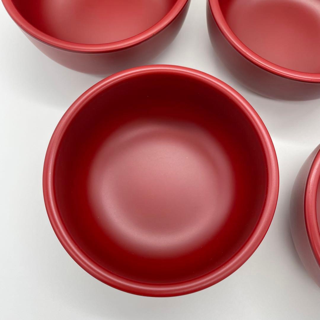 そば用食器　そば　和食器　セット　ざるそば　ざるうどん　そば猪口　うどん鉢　朱色