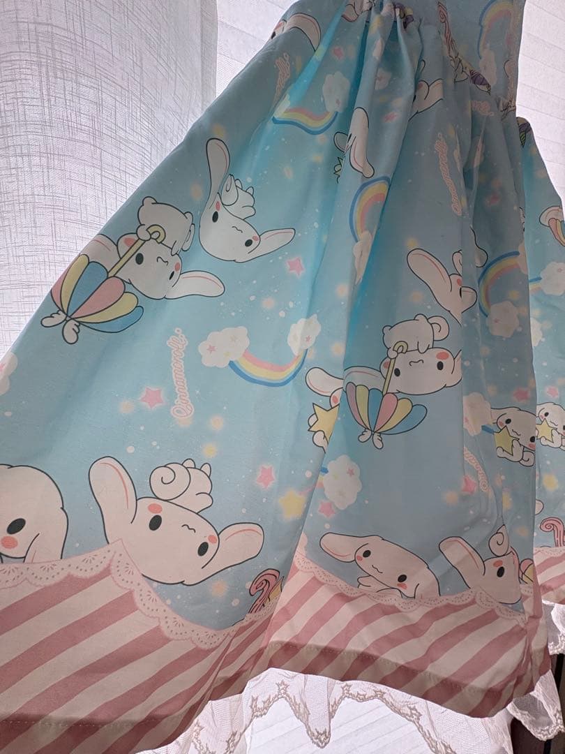 シナモロール ロリータ ワンピース　Lサイズ　シナモン