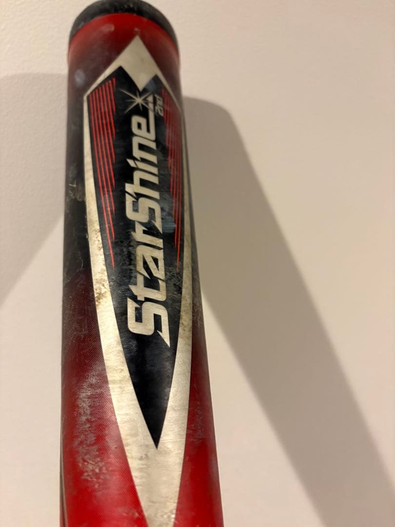スターシャイン 2nd 軟式バット 赤