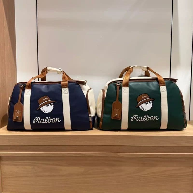 即発送●マルボンゴルフボストンバッグネイビー