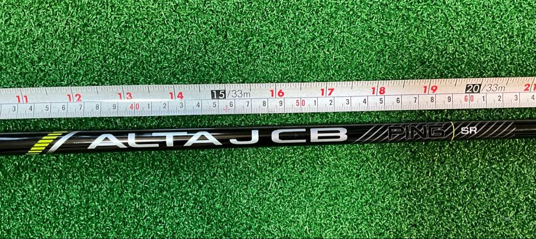PING ALTA J CB BLACK SR G430 6HB取り外しシャフト