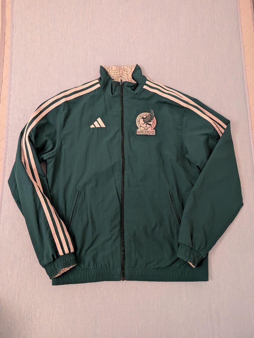adidas メキシコ代表 アンセムジャケット グリーン アディダス