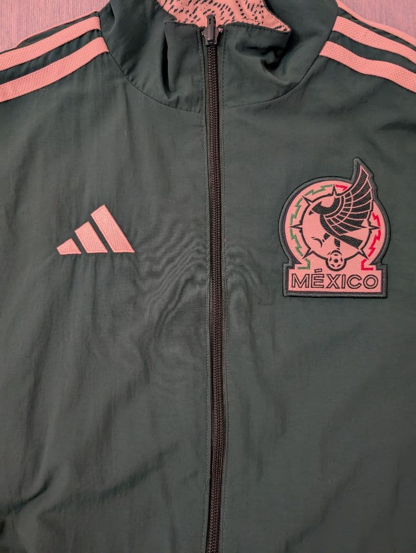 adidas メキシコ代表 アンセムジャケット グリーン アディダス