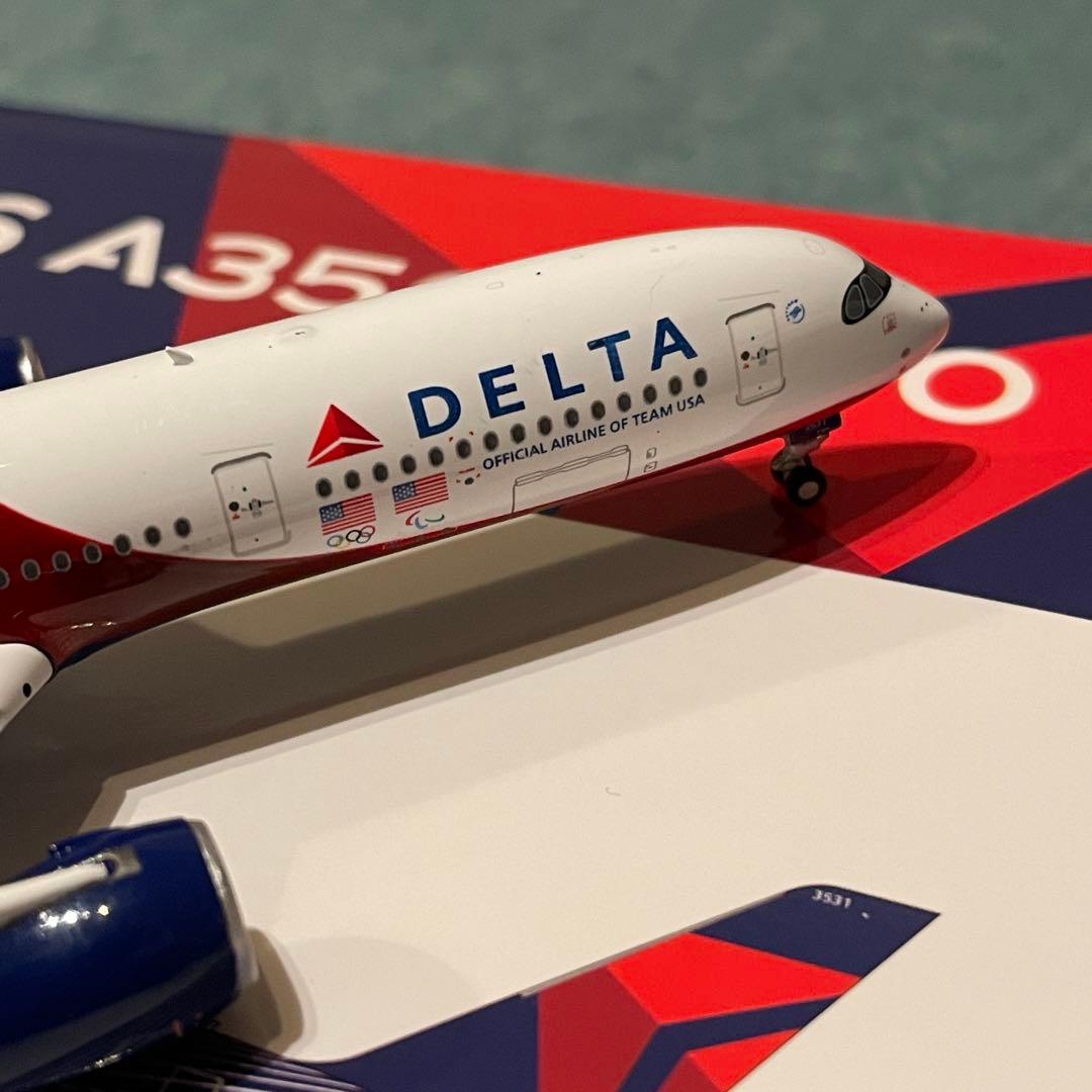 DELTA A350-900 デルタ航空 TEAM USA オリンピック ph