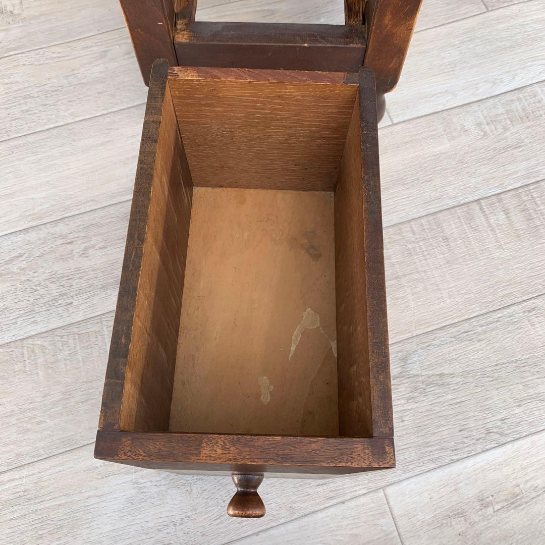 希少　民芸　小引き出し　スツール