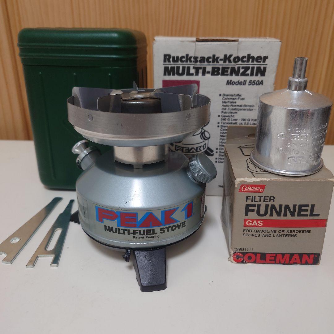 Coleman PEAK1 550A コールマン　カナダ製 88年1月製