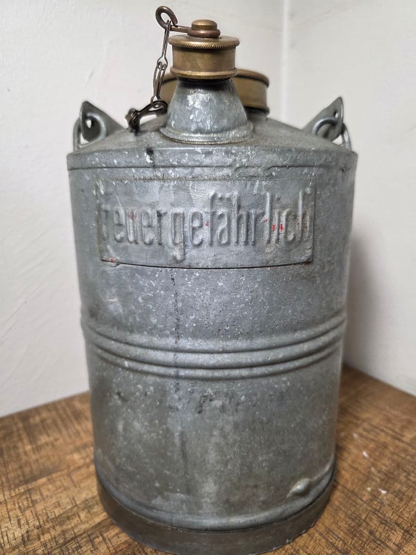 激レア　ビンテージ給油タンク　ビンテージストーブ　5L　携行缶