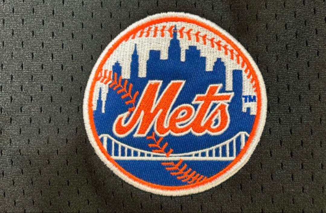 【FANATICS】別注ベースボールシャツMLBヤンキース メッツ・ブラック