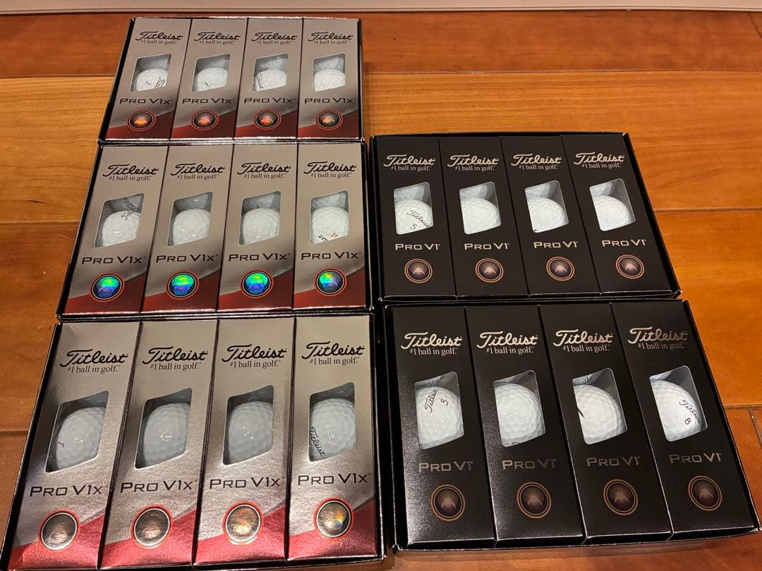 【新品未使用】titleist PRO v1 PRO v1xゴルフボールセット