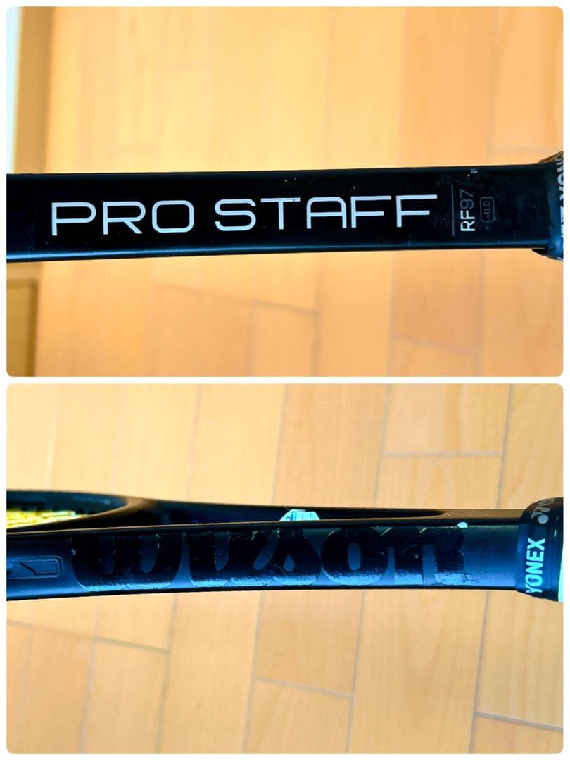 Wilson PRO STAFF RF97 v11 G2 国旗あり　フェデラー