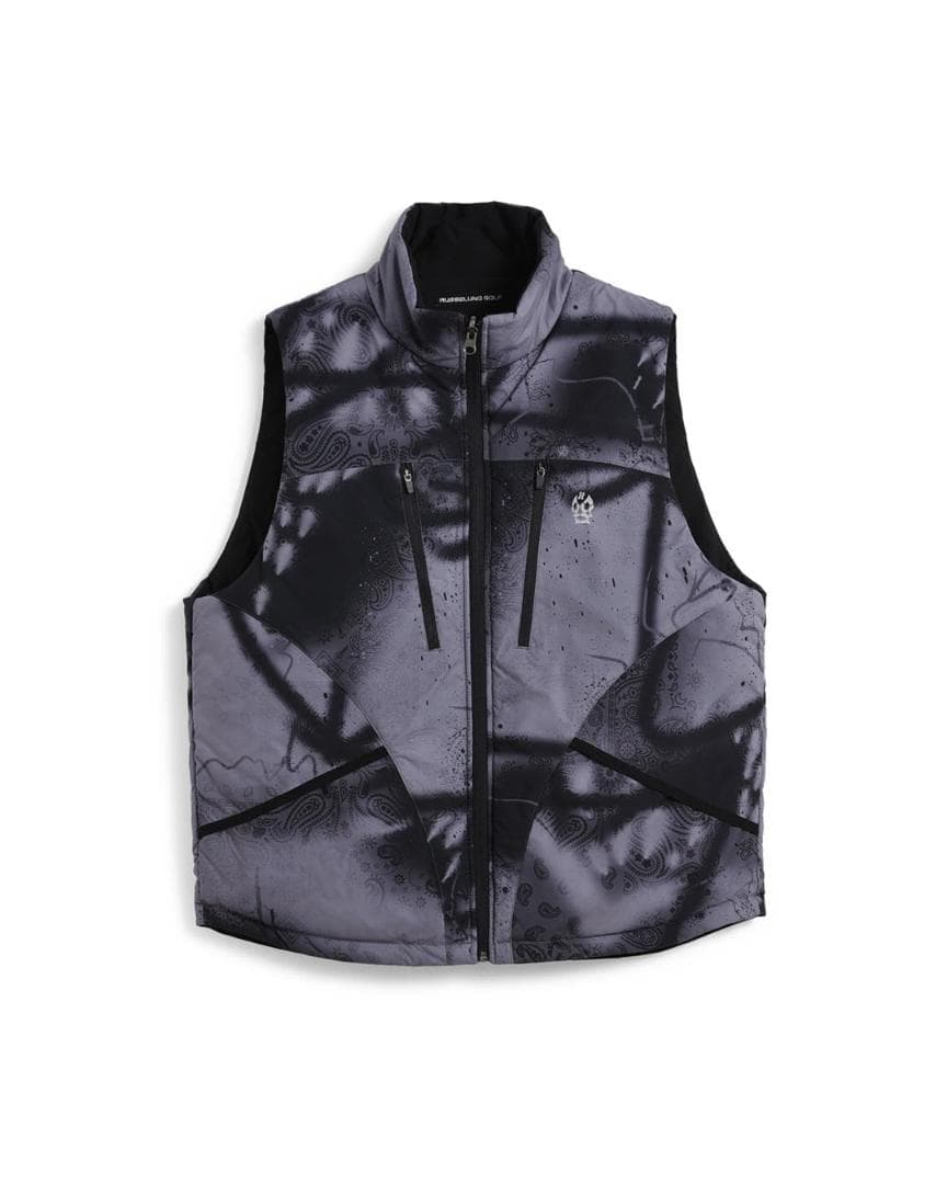 ラッセルノ ゴルフ リバーシブル中綿ベスト 202 メンズサイズ6 新品