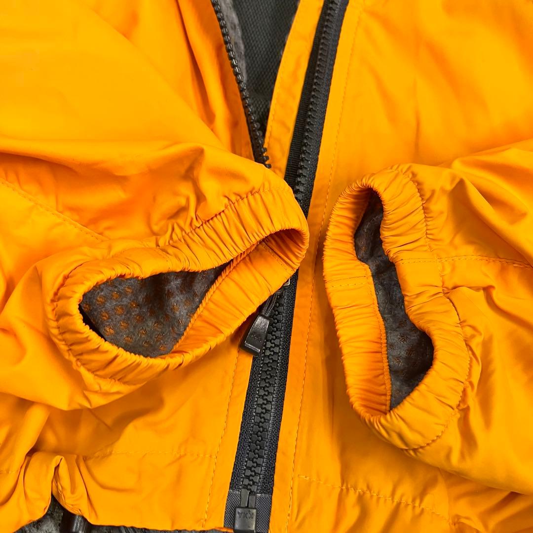 モンベル ライトシェル サイクルジャケット サイズS　パンプキン　新品