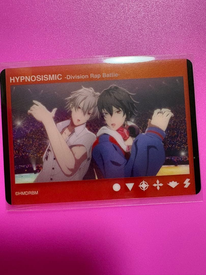 ヒプノシスマイク ヒプマイ ヒプムビ　クリアカード　一郎　左馬刻