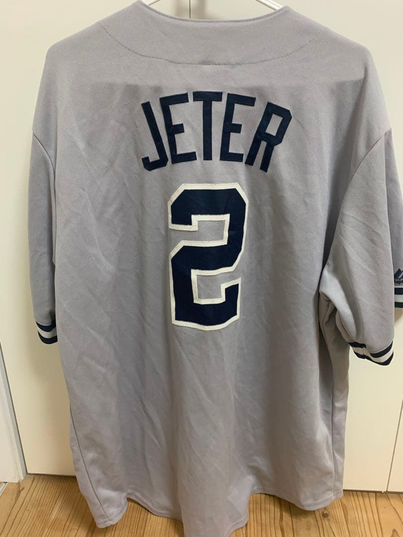 ヤンキース　majestic JETERユニフォーム