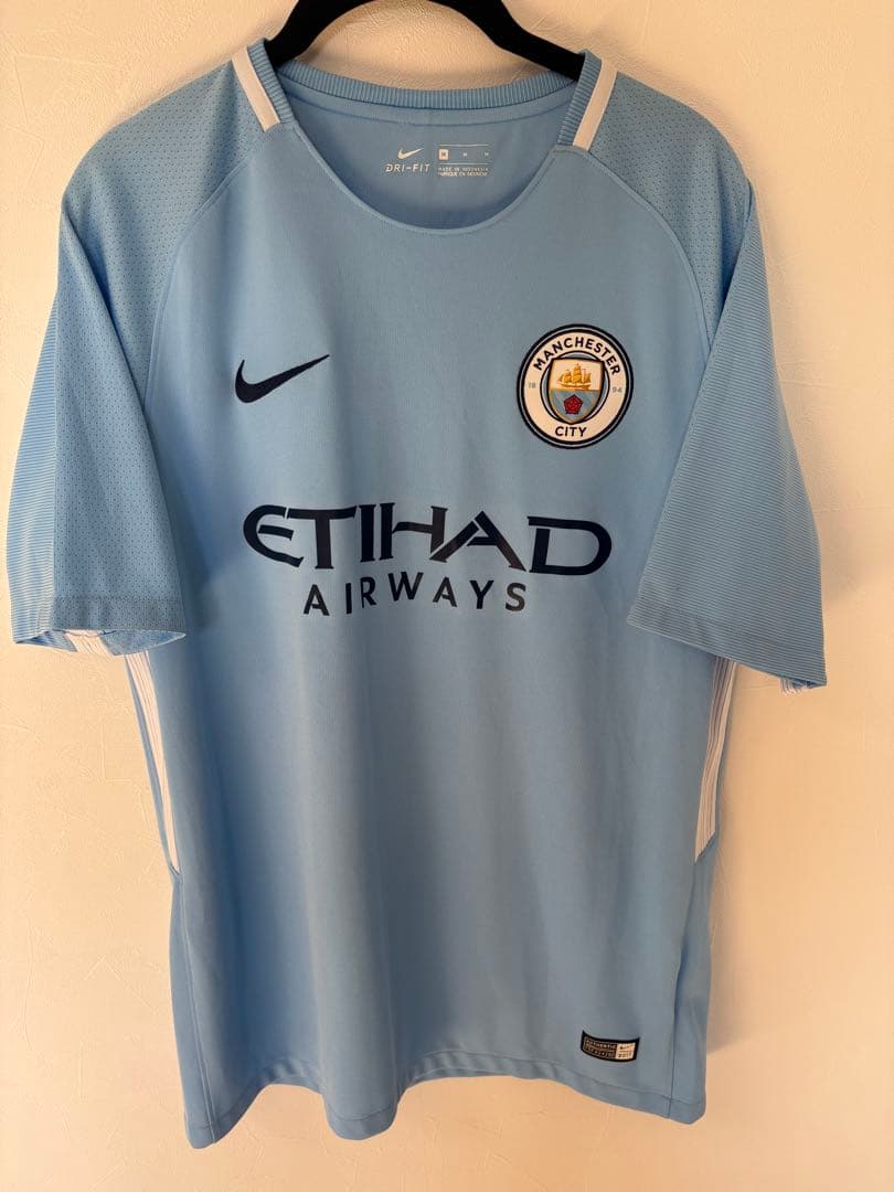 【正規品】17/18 マンチェスターシティ ユニフォーム Mサイズ ナイキ