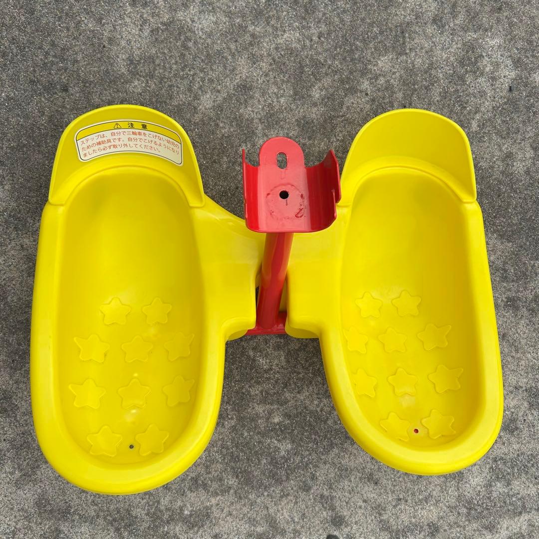 アンパンマン 三輪車 赤 手押し棒付き サンシェード付き 押し棒 子供用 キッズ