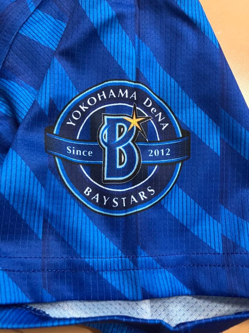 横浜denaベイスターズ　ハイクオリティー　ユニフォーム　背番号無し　無地　L
