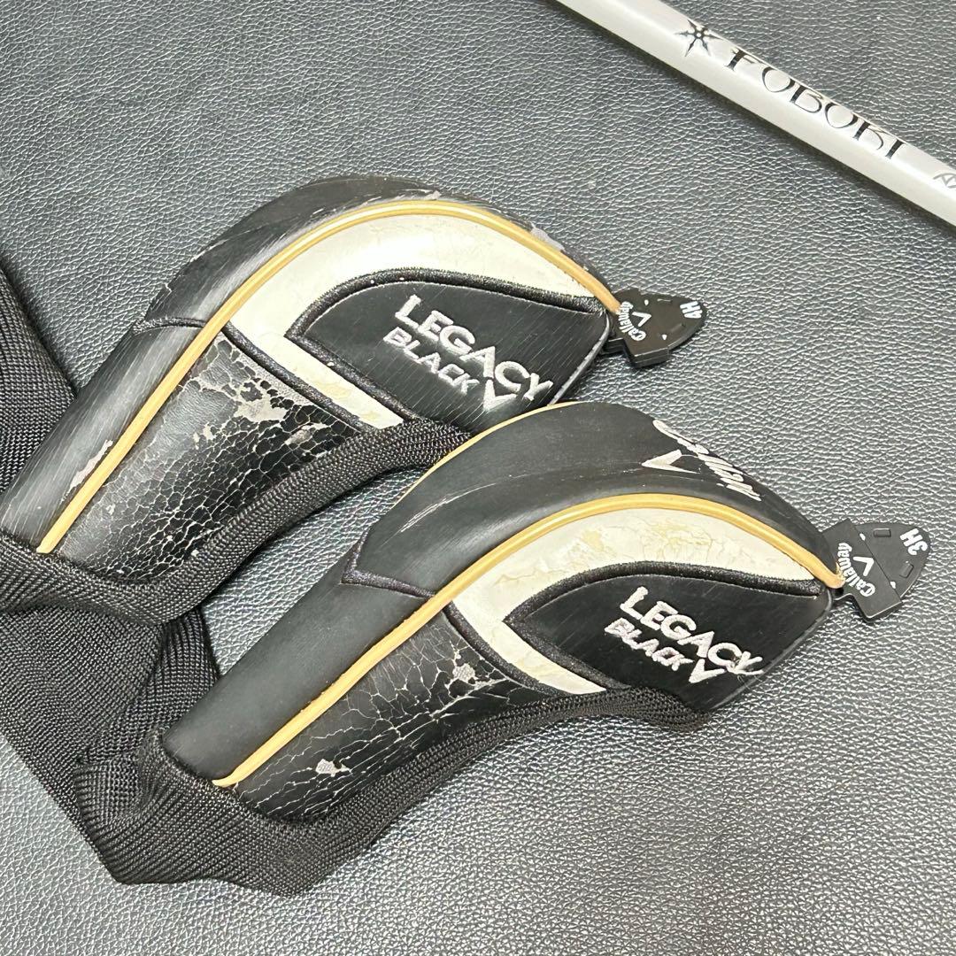 キャロウェイ LEGACY BLACK V ユーティリティ2本セット フブキ S