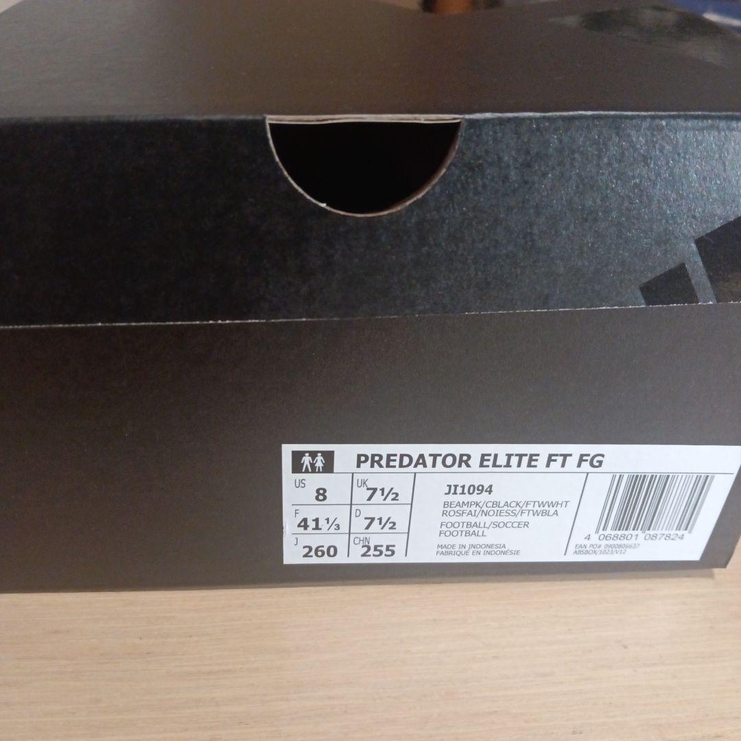 アディダス プレデター ベッカムモデル ピンク２６センチ