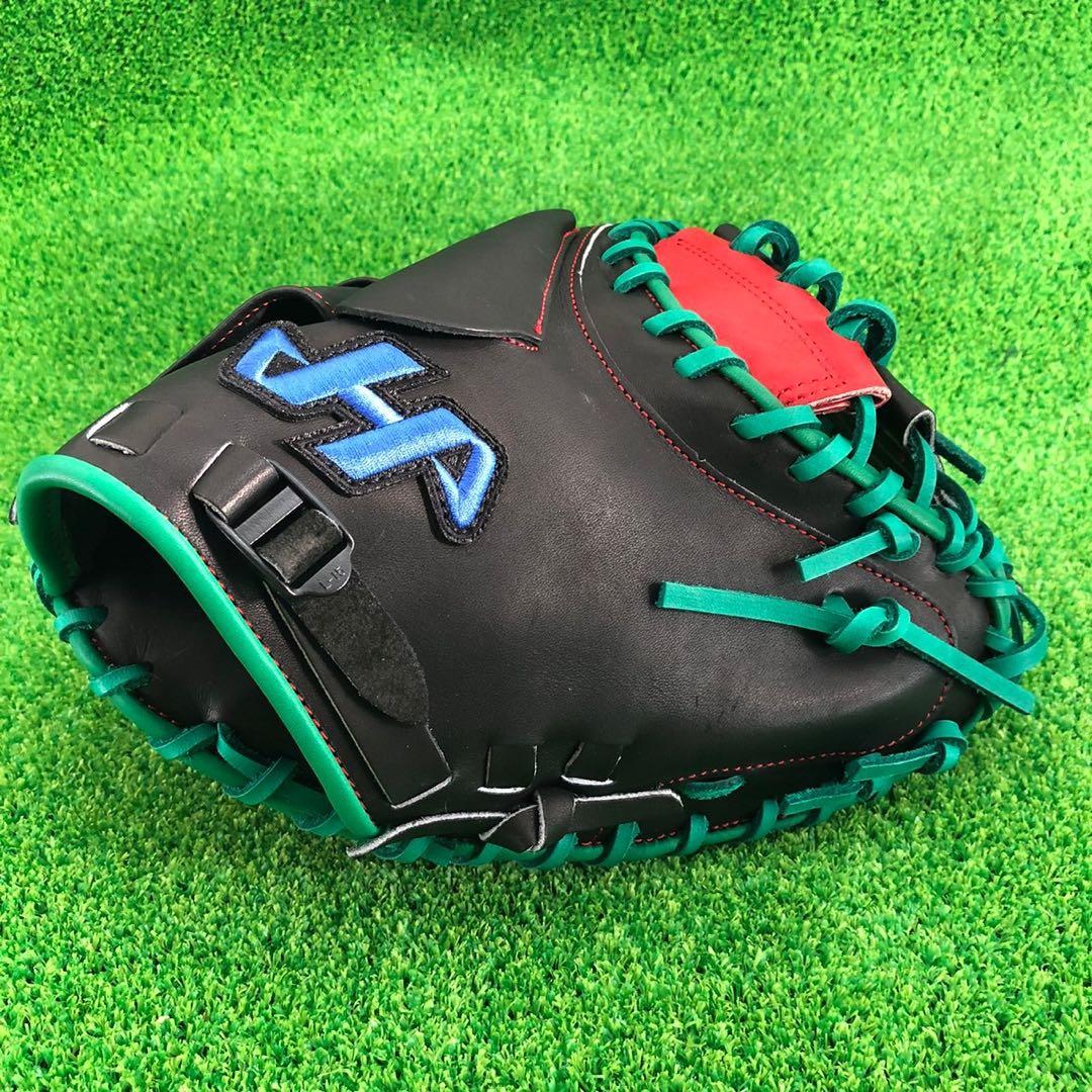 ハタケヤマ HATAKEYAMA 硬式キャッチャーミット 捕手用 海外 491