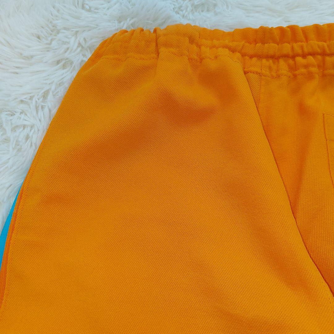 【希少】70s-80s 美津濃 MIZUNO トラックパンツ Mロゴ オレンジ