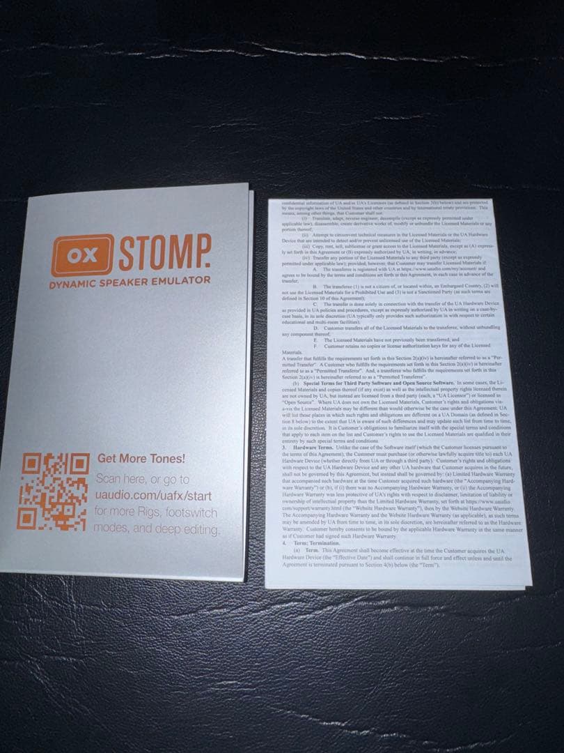 【EVA電子モディファイ】UAFX OX Stomp