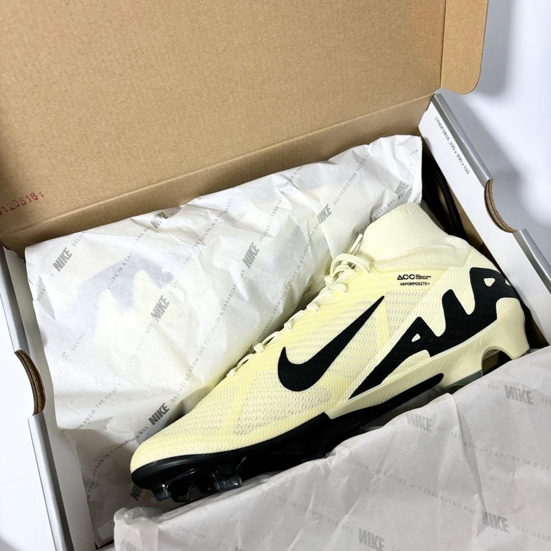 新品 ナイキ マーキュリアル スーパーフライ 9 エリート レモネード 28.0