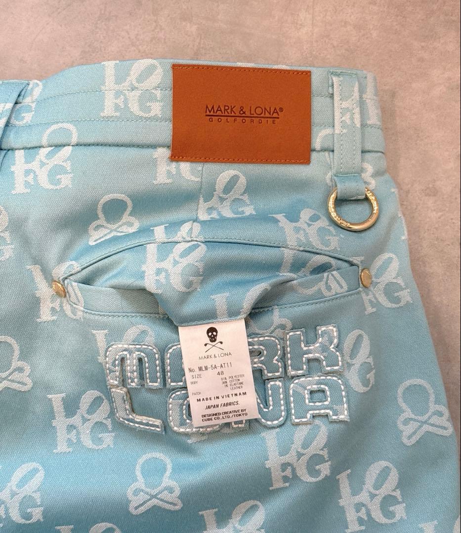 美品 2025★ MARK&LONA ショートパンツ マーク&ロナ ハーフパンツ