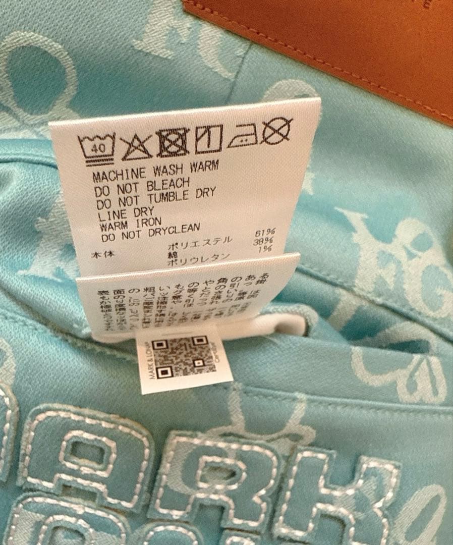 美品 2025★ MARK&LONA ショートパンツ マーク&ロナ ハーフパンツ