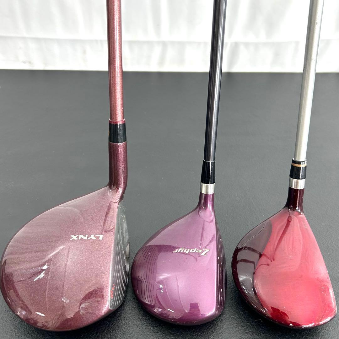 本格派　レディースゴルフクラブ　11本　フルセット　お試しセット　ゴルフセット