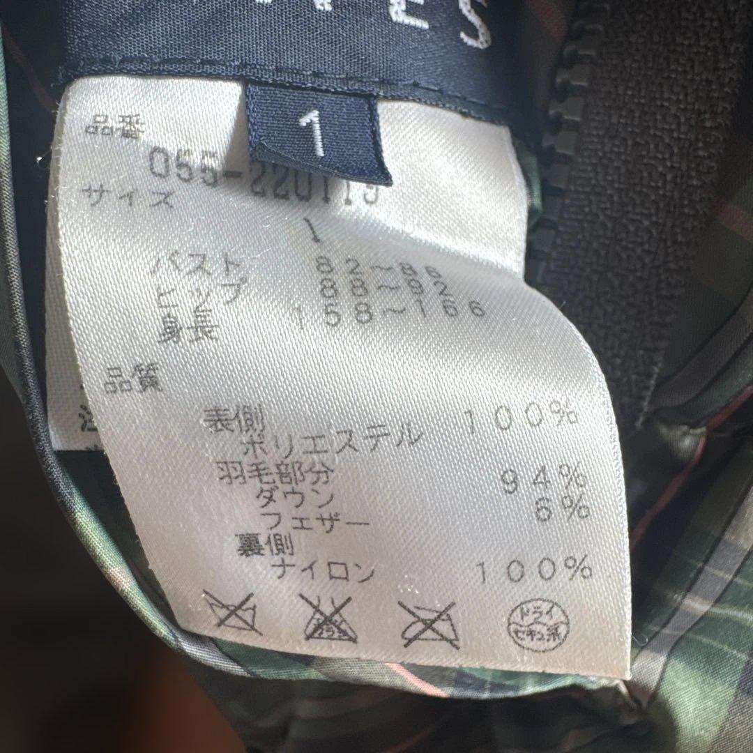 PEARLYGATES 4WAY ダウンチェック柄ジャケット　リバーシブル